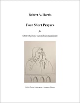 Four Short Prayers SATB choral sheet music cover